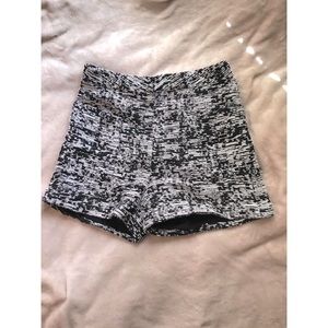 1960s inspired tweed shorts